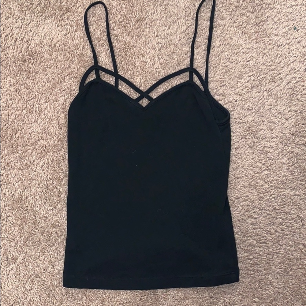 Brandy Melville cross tank top